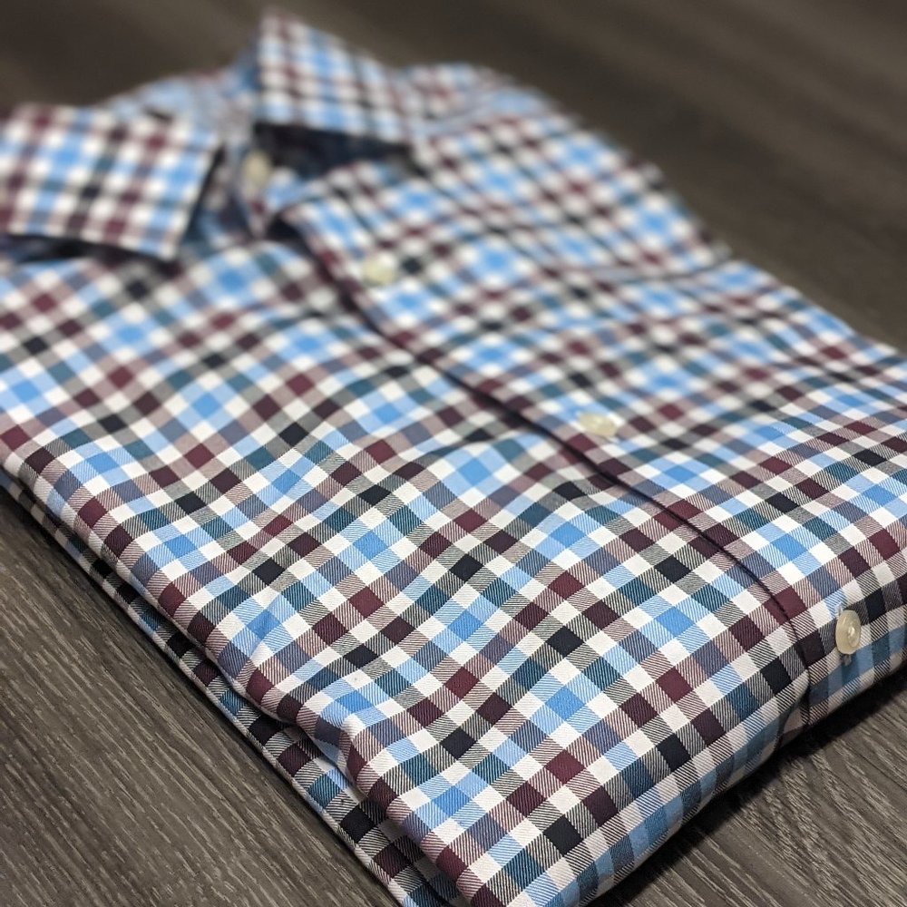 Banana Republic Grant Fit Non Iron Dress Shirt